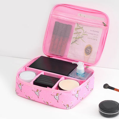 Kosmetische de Capaciteitstoiletry van Custom Print Portable van de Reisfabrikant Grote Zak