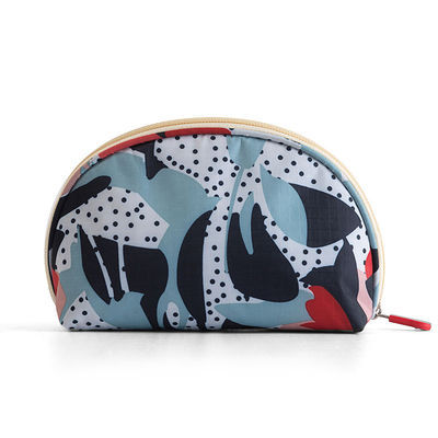 Shell Shape Polyester Cosmetic Bag met Ritssluiting