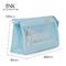 Milieuvriendelijke Promotieritssluitings Transparante Polyester Mesh Cosmetic Bag