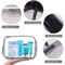 4 PCs maken Toiletry Carry Portable Makeup Organizer Bag van pvc Zippered waterdicht