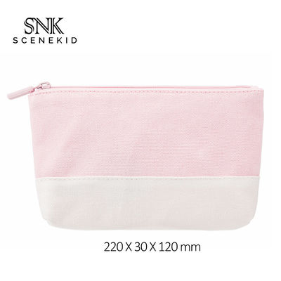 Draagbare Kleine Shell Shape Canvas Zipper Cosmetic-Zakken